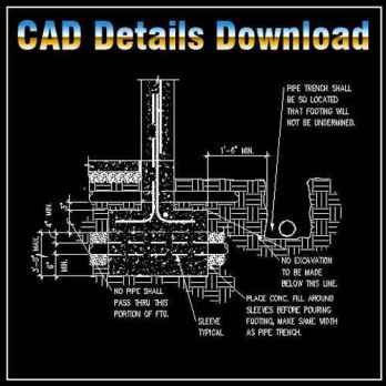 Architecture Details Drawings in dwg files