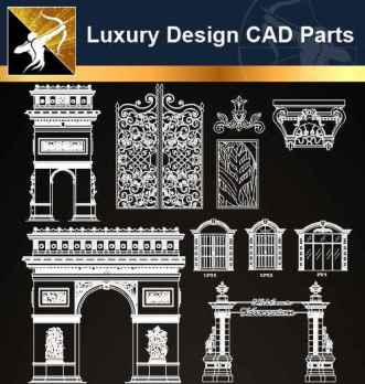 Luxury Design CAD Blocks
